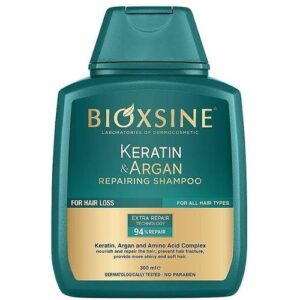 Bioxcin Shampooing Réparateur Kératine et Argan -300ml-