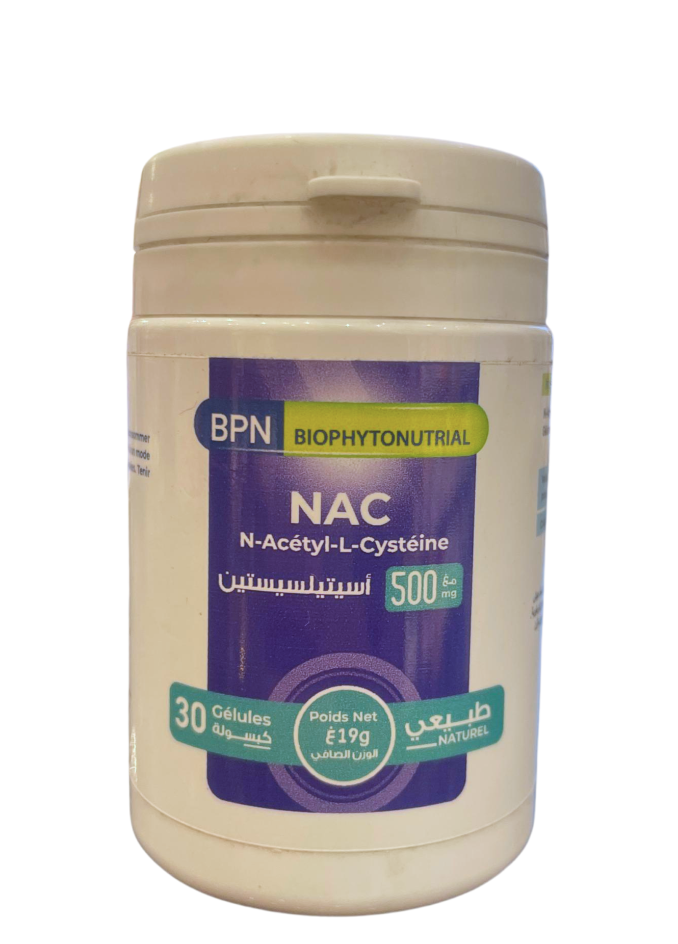 Complément Respiratoire BPN NAC N-Acétyl-L-Cystéine