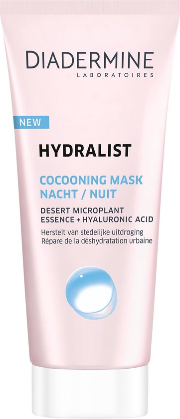 Diadermine – Hydralist – Masque Visage Nuit – Cocooning 100ml