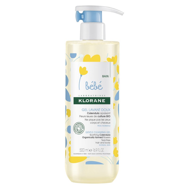 Klorane Bébé Gel Lavant Doux 500Ml