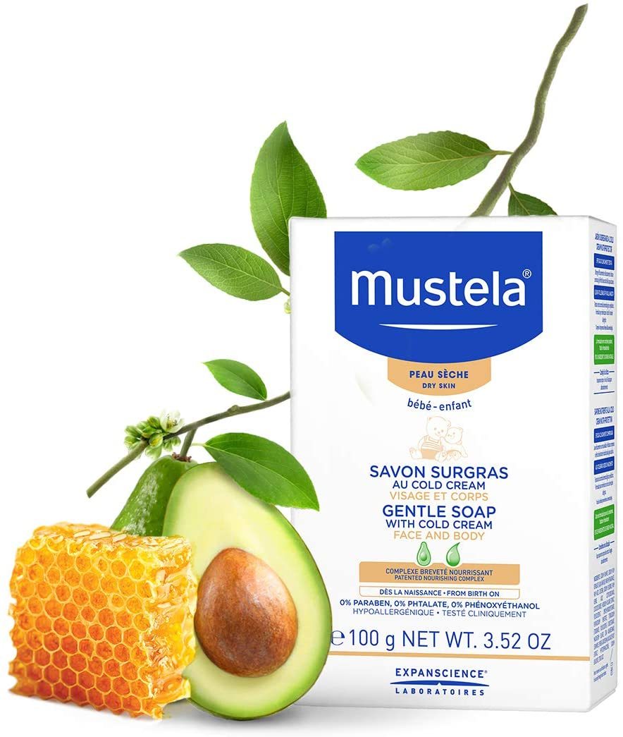 SAVON MUSTELA SURGRAS AU COLD CREAM 100G