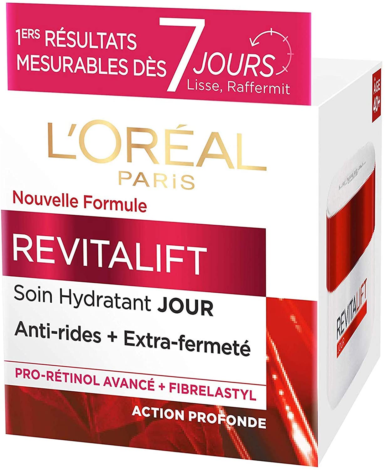 L’Oréal Paris – Revitalift – Soin Jour Hydratant – Anti-Rides & Extra-Fermeté – Anti-Âge – 50 mL