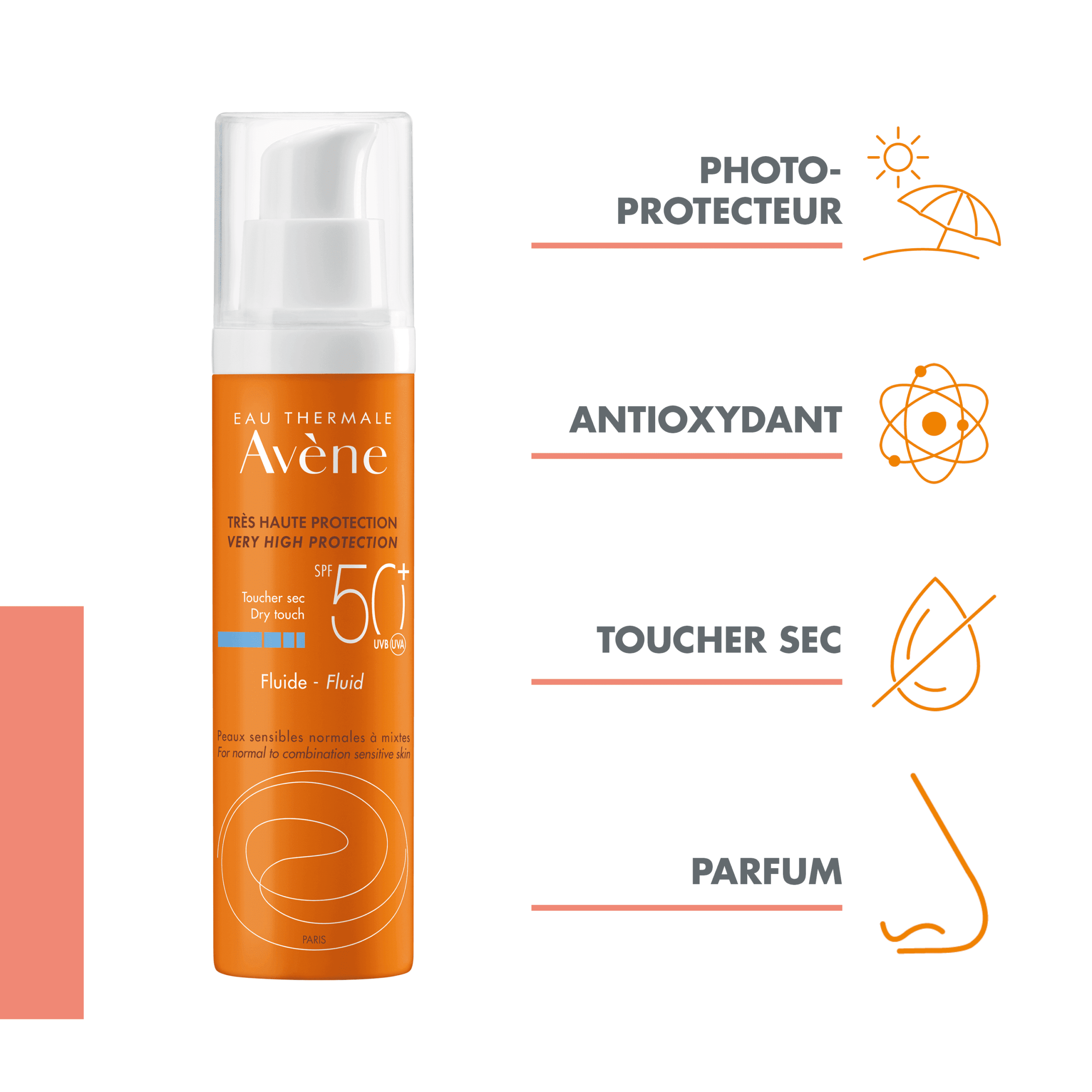 Avène Fluide SPF50+ 50ml