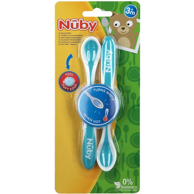 Cuillère thermosensible – paquet de 2 - 3m+