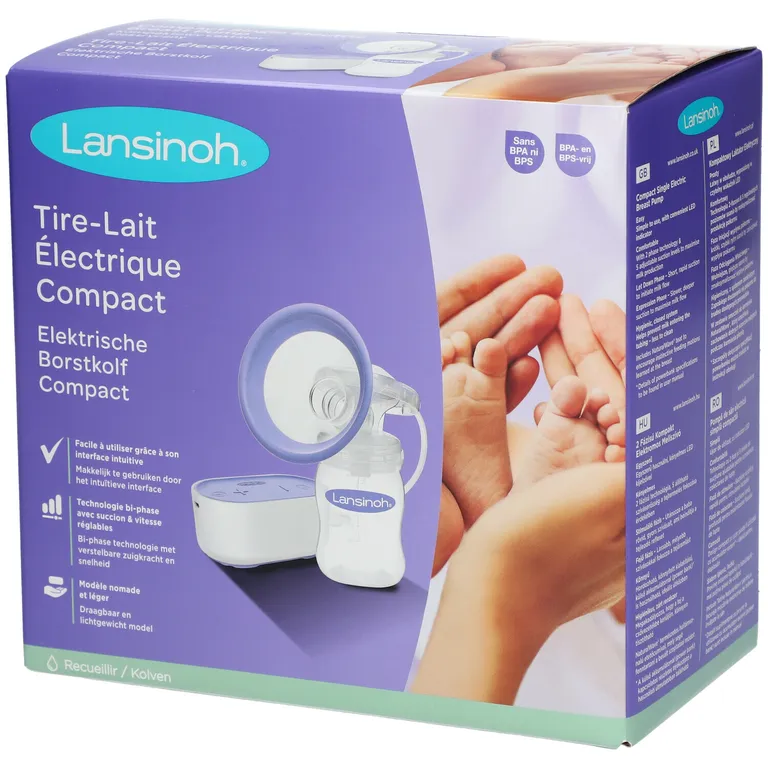 Tire-lait électrique simple Compact LANSINOH
