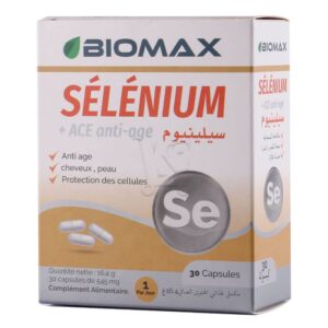 Biomax Sélénium + ACE Anti-Age 30 Capsules