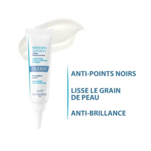 Ducray Keracnyl Glycolic+ Crème Désincrustante 30 ml