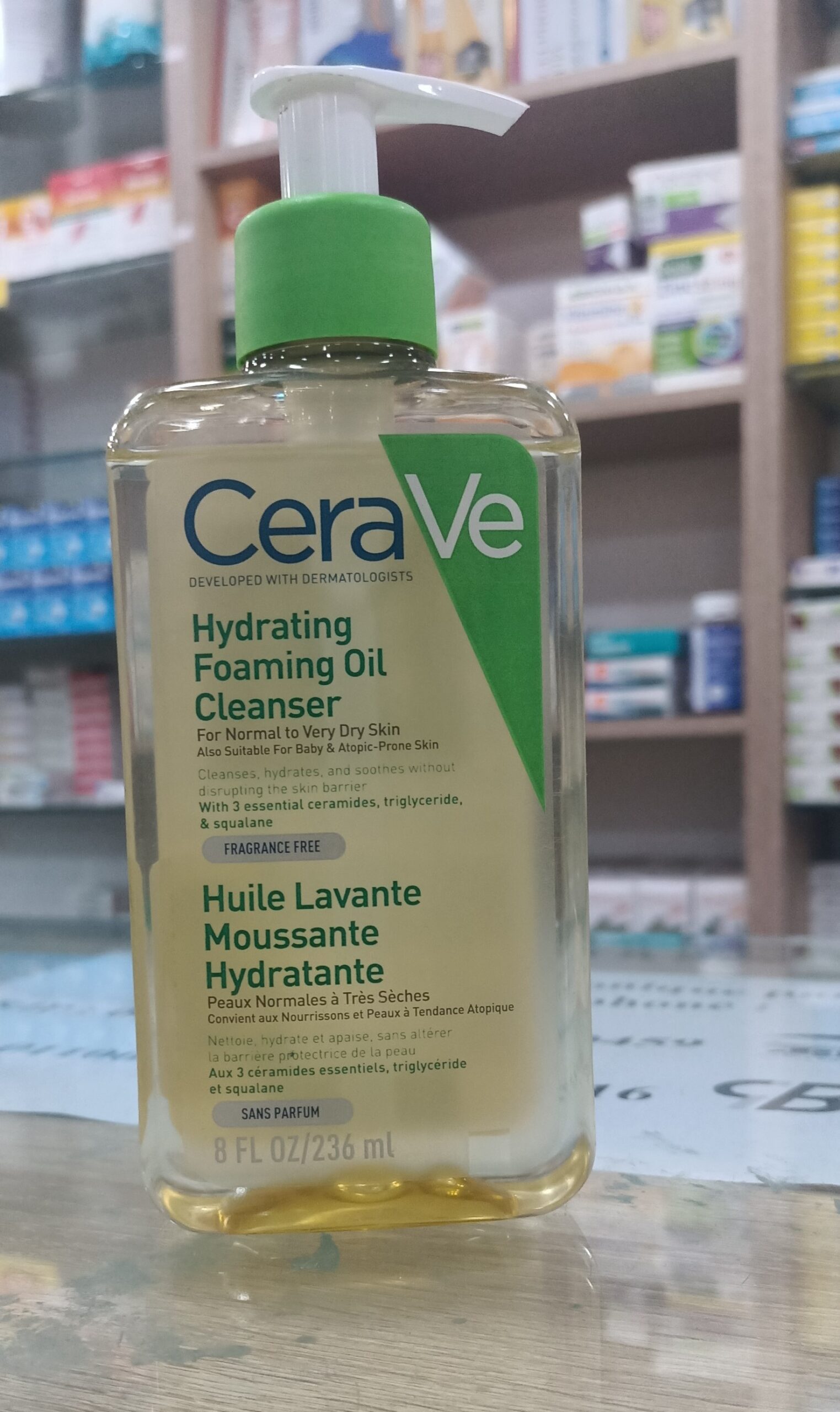 Cerave Huile Lavante Moussante Hydratante