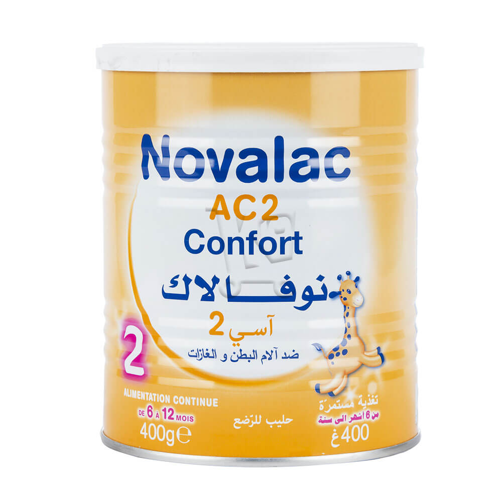 Novalac Confort AC2 Lait De Suite 2eme Age 400 g