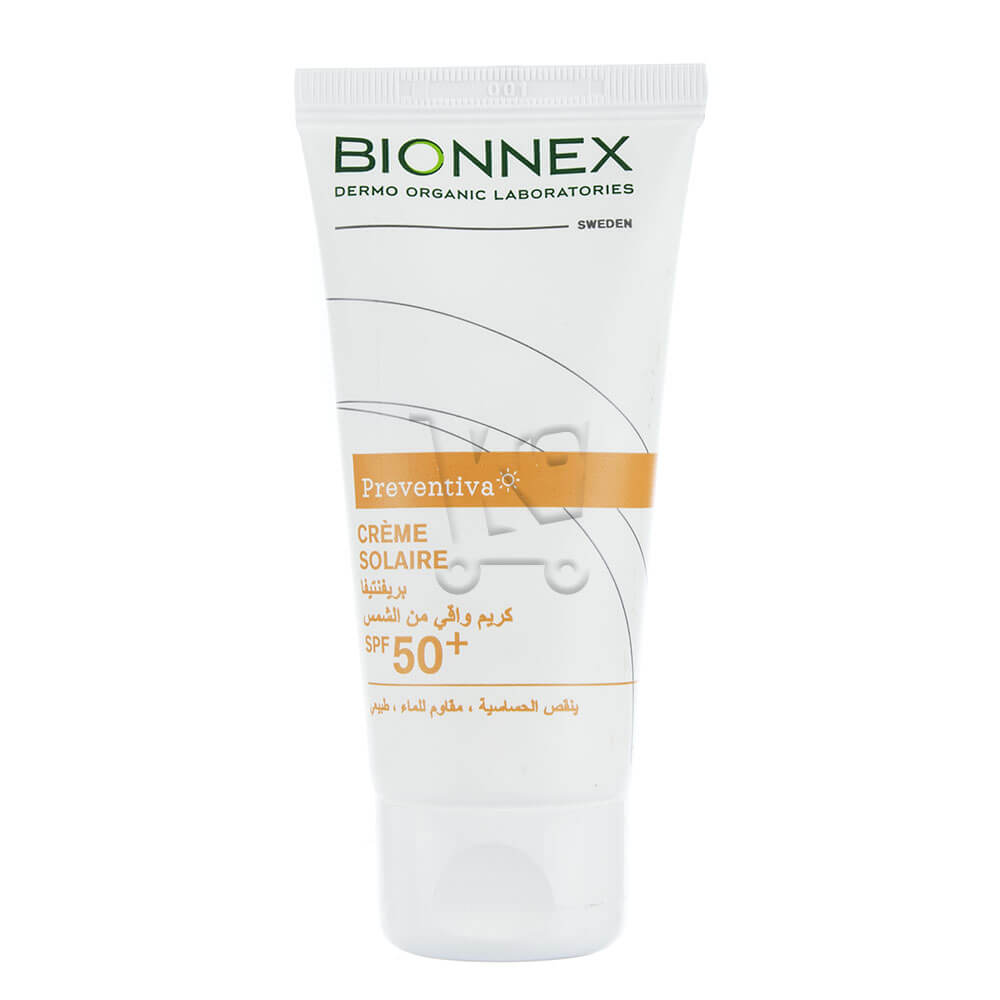 Bionnex Preventiva Crème Solaire SPF 50 50 ml