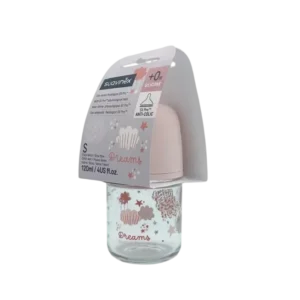Suavinex Biberon En Verre Anti-Colique 0m+ 120ml