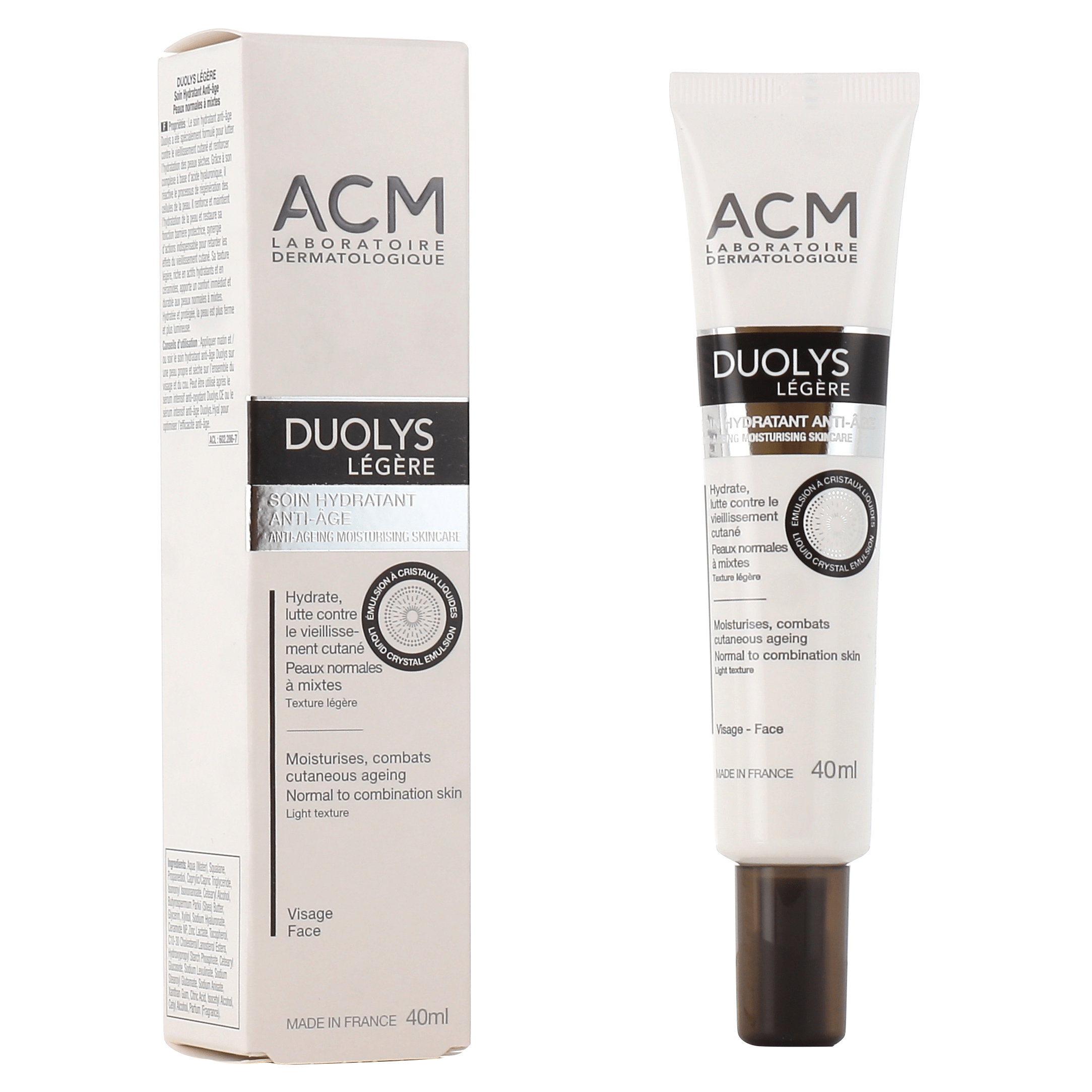 Duolys Soin Hydratant Anti-âge Crème Légère