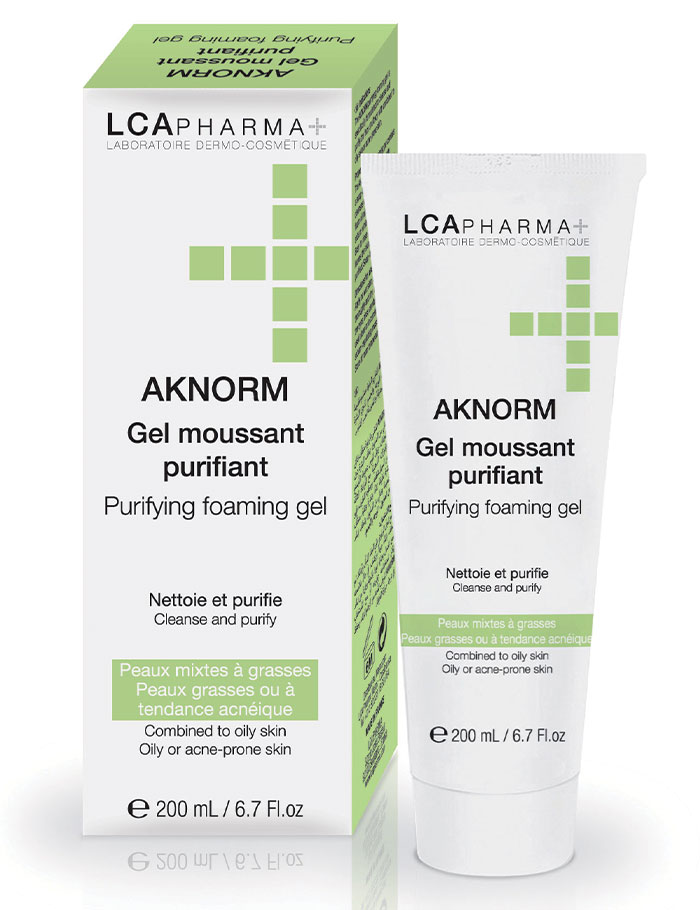 LCApharma AKNORM Gel moussant purifiant