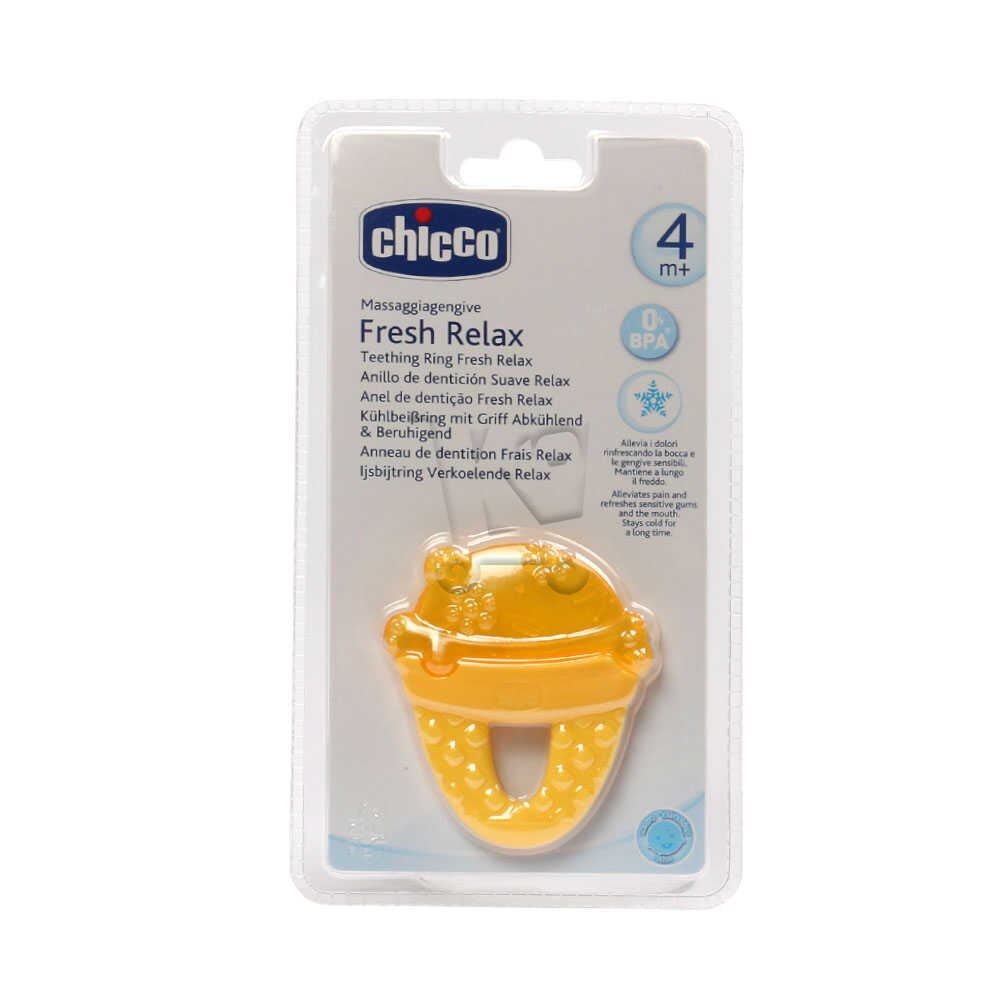 Chicco Anneau de Dentition Réfrigérant Fresh Relax 4m+ Glace