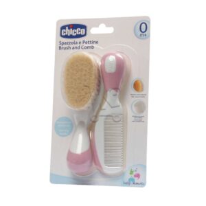 Chicco Brosse et Peigne Soft 0m+ Rose