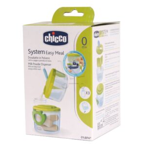 Chicco Compartiments Doseur Poudre de Lait et Aliment Easy Meal 0m+