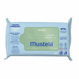 Mustela Lingettes Nettoyantes à l’avocat BIO