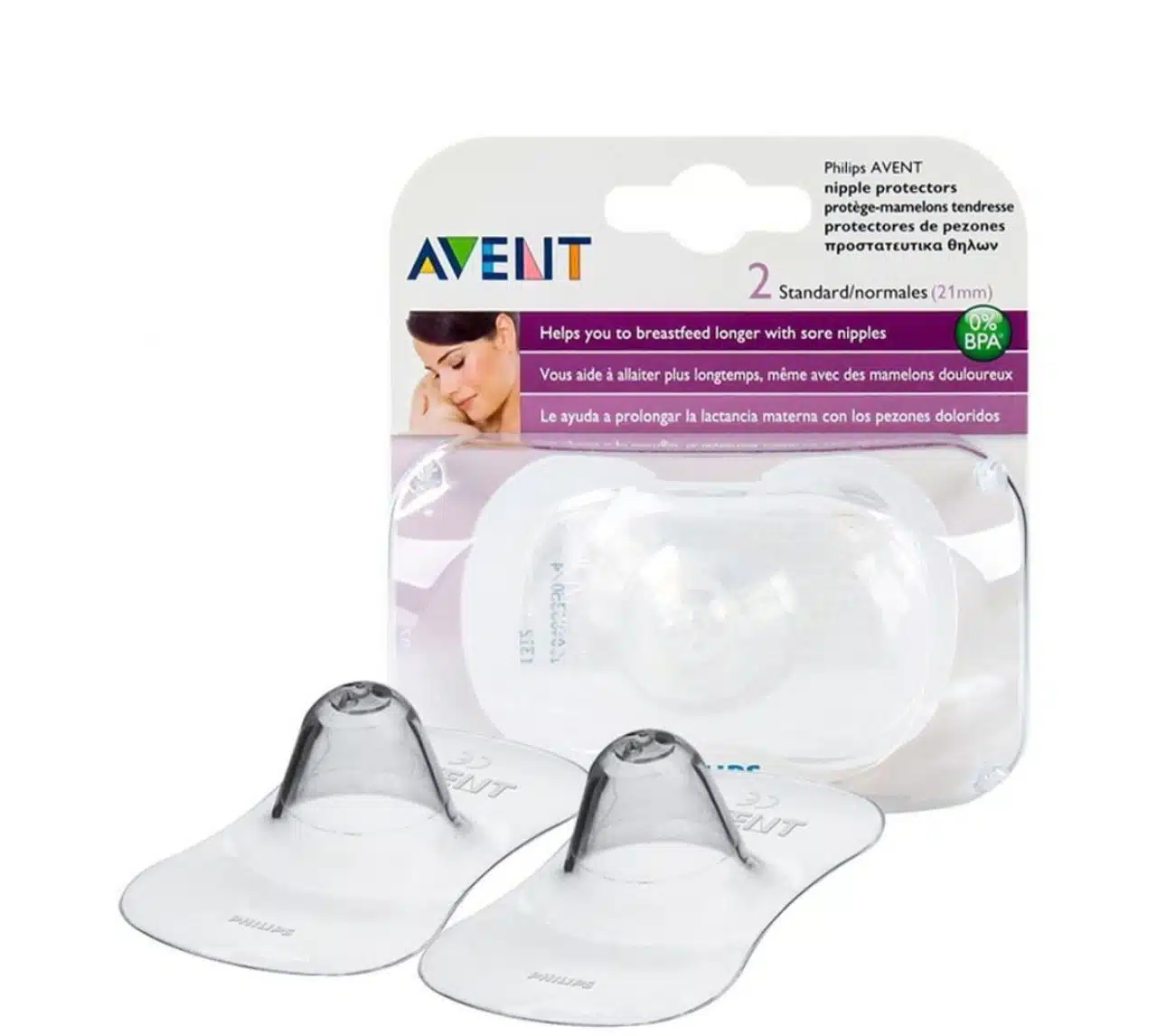Avent Philips 2 Protege Mamelons