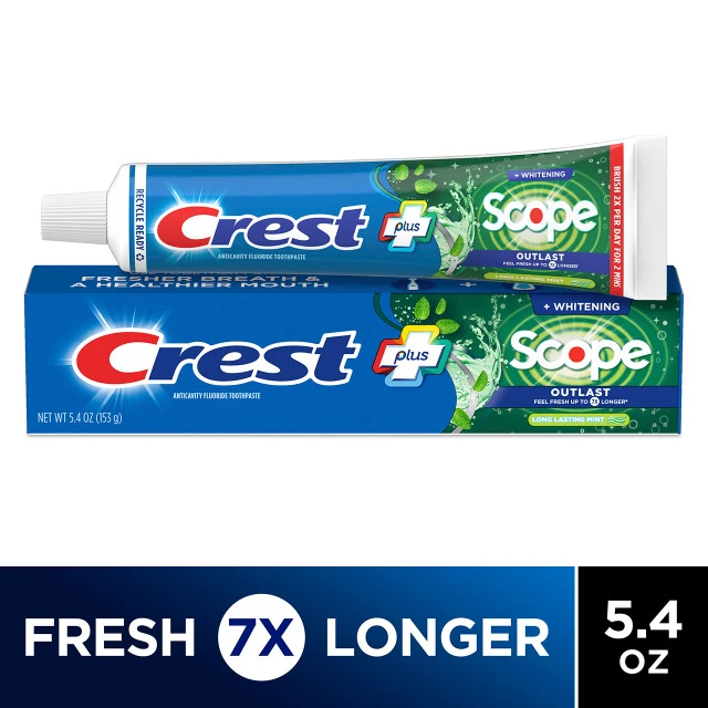 Crest Whitening Plus Scope Outlast Toothpaste