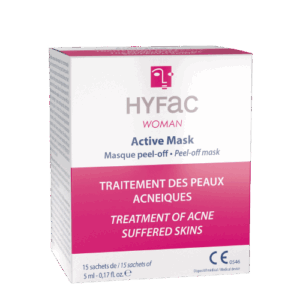 Hyfac Women Active Mask Masque Peel-Off (15 Sachets)