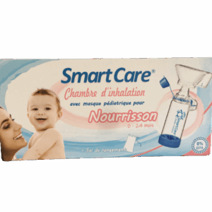 SmartCare Chambre d’Inhalation Pour Nourrisson [ 0 a 24 Mois ]