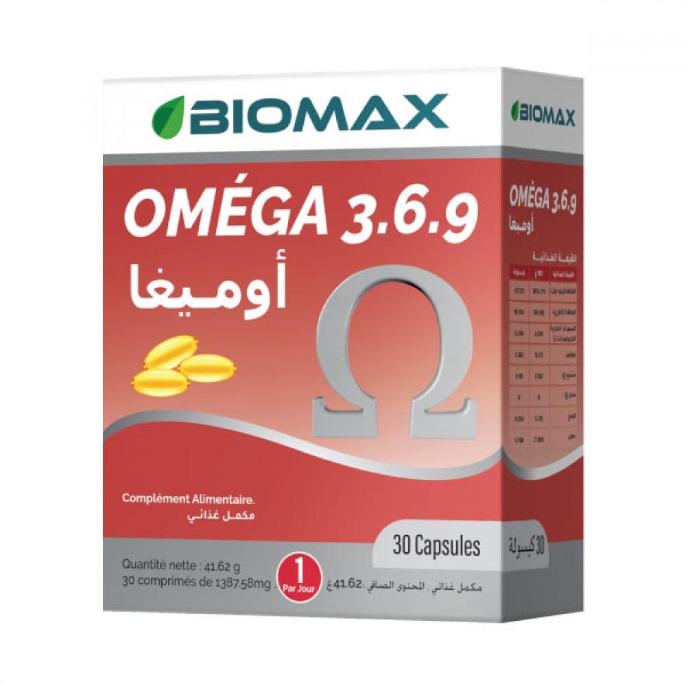 Biomax Nutrition OMEGA 3.6.9 60 Capsules