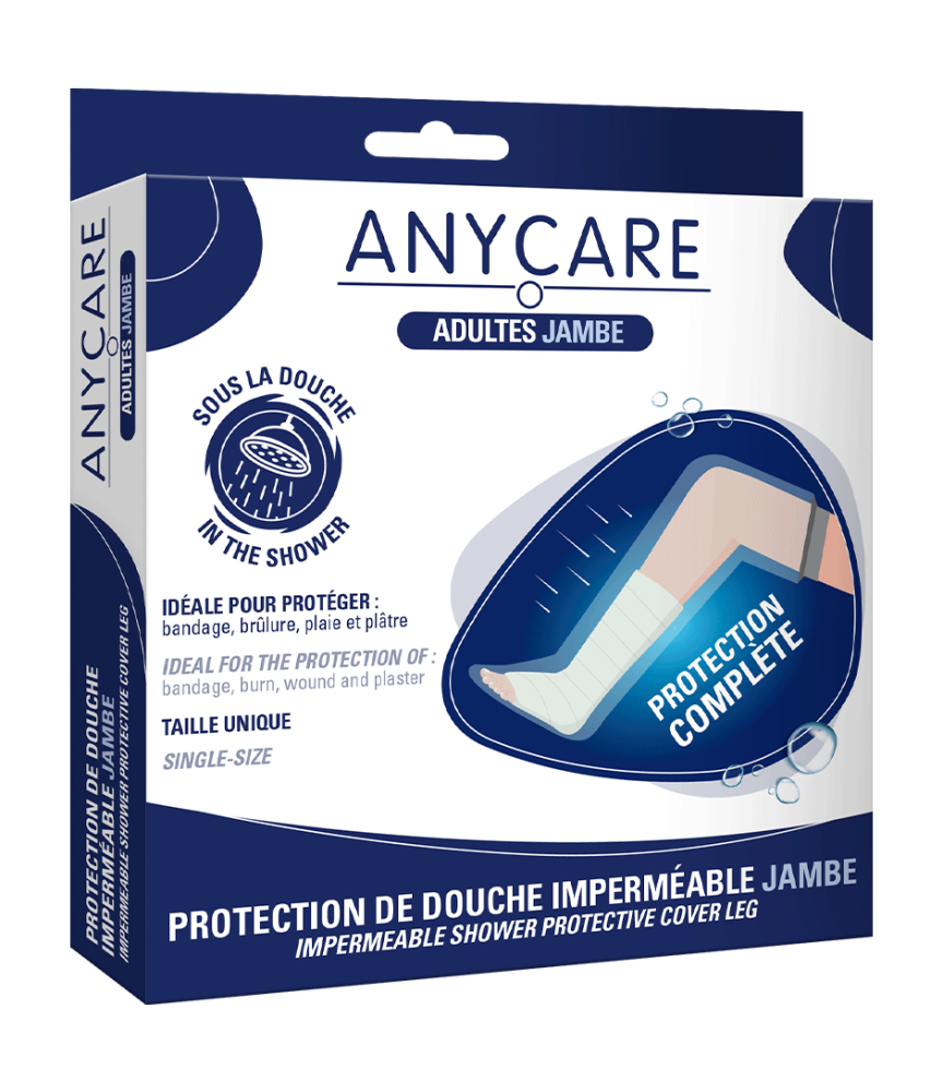 ANYCARE Adultes Jambe Protection De Douche