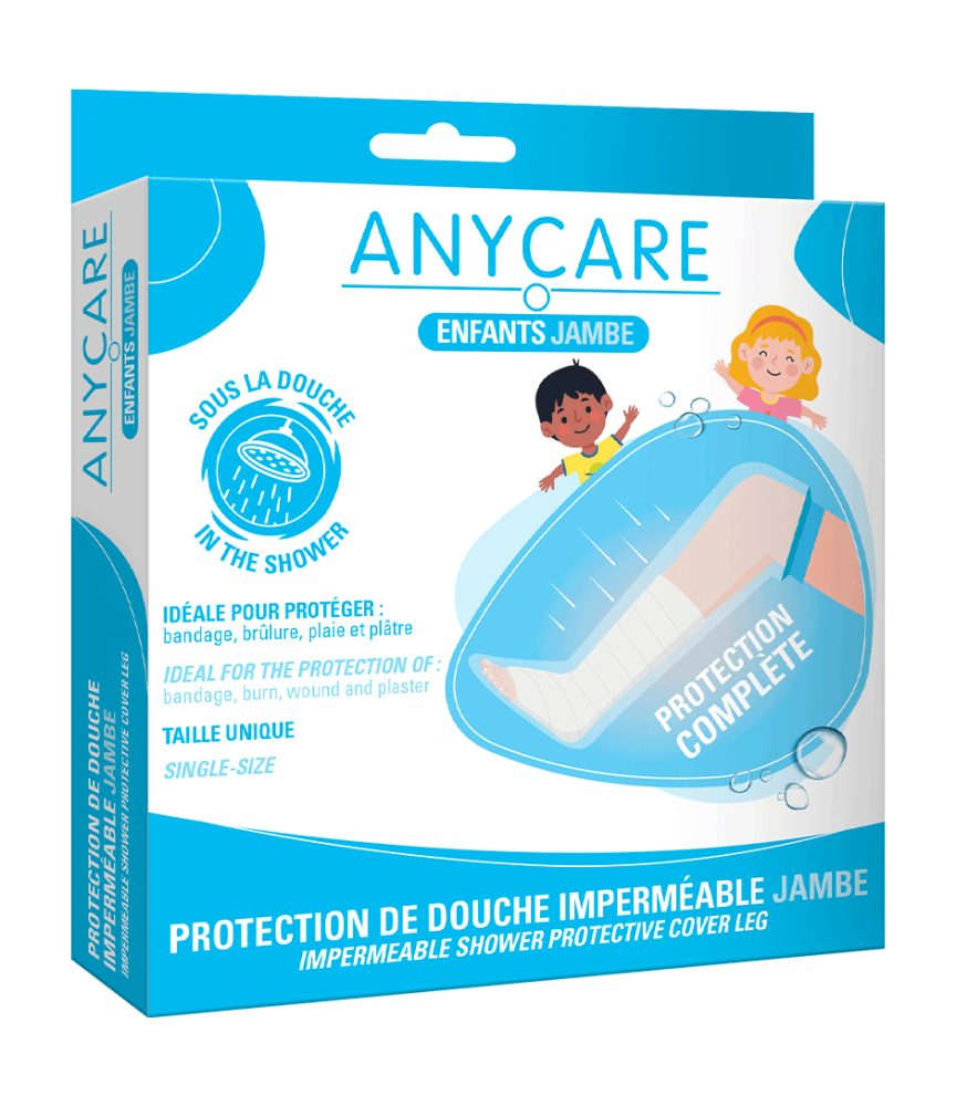 ANYCARE Enfant Jambe Protection De Douche