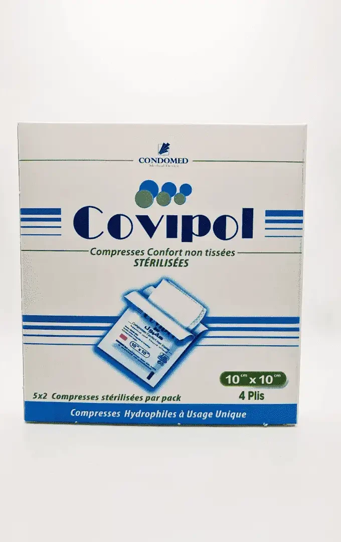 COVIPOL COMPRESSE STERILE 10*10 B/10