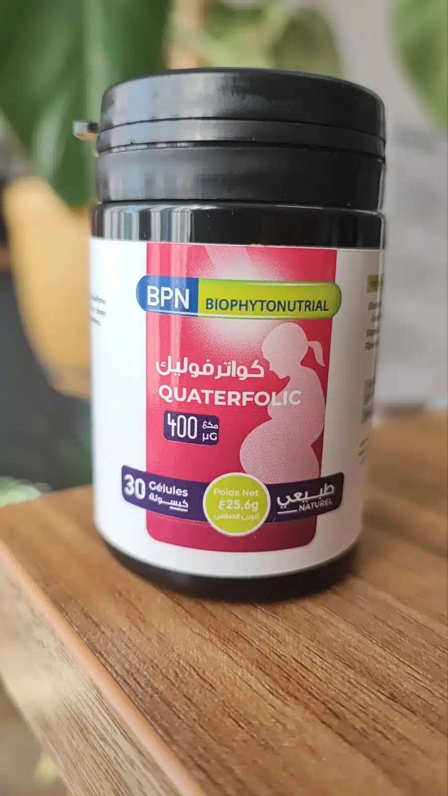BPN QUATERFOLIC 400MG B/30
