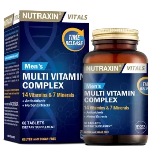Nutraxin Vitals: complexe multi vitamines pour Hommes