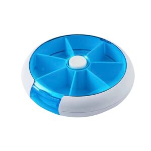 BOITE PILLULIER ROND A BOUTON