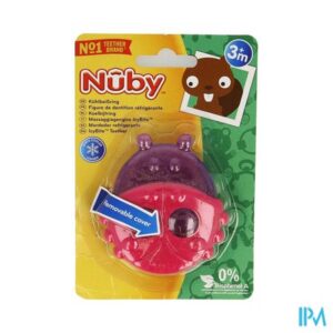 NUBY ANNEAU DE DENT FORME ANIMAL AVEC GEL 3M