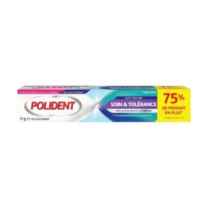Crème fixative pour prothèse dentaire Soin et tolérance goût neutre Polident