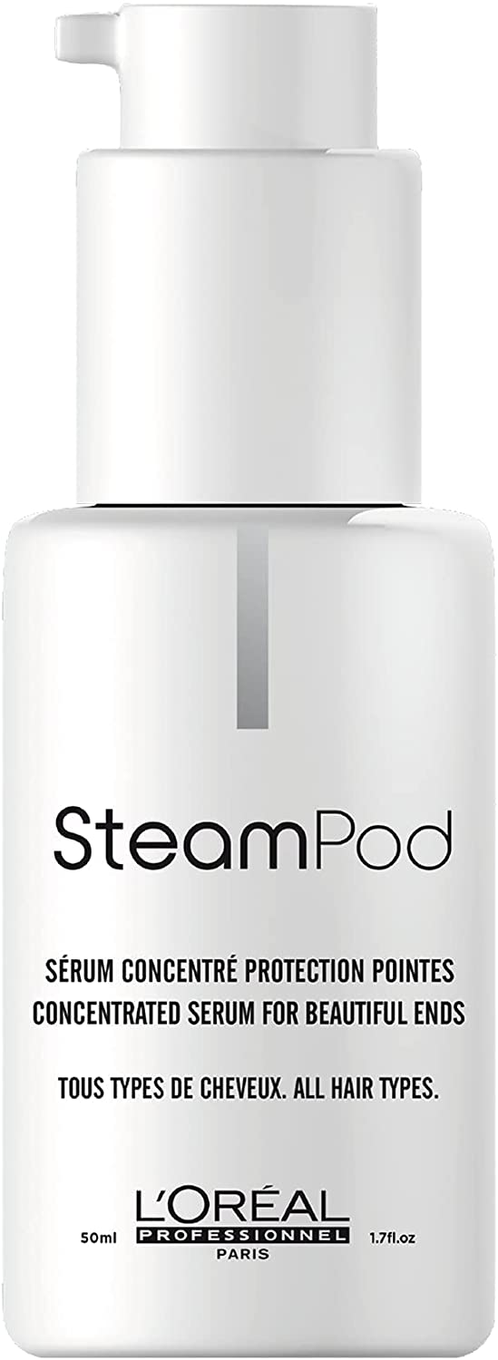 L’Oréal Professionnel Steampod Sérum Concentré Haute Définition Double Action Protection/Définition des Pointes, 50 ml