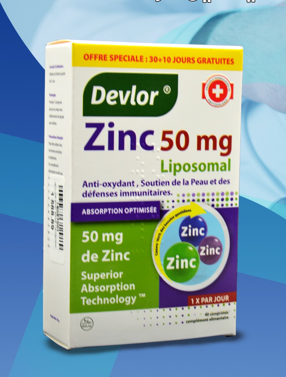 DEVLOR ZINC 50MG