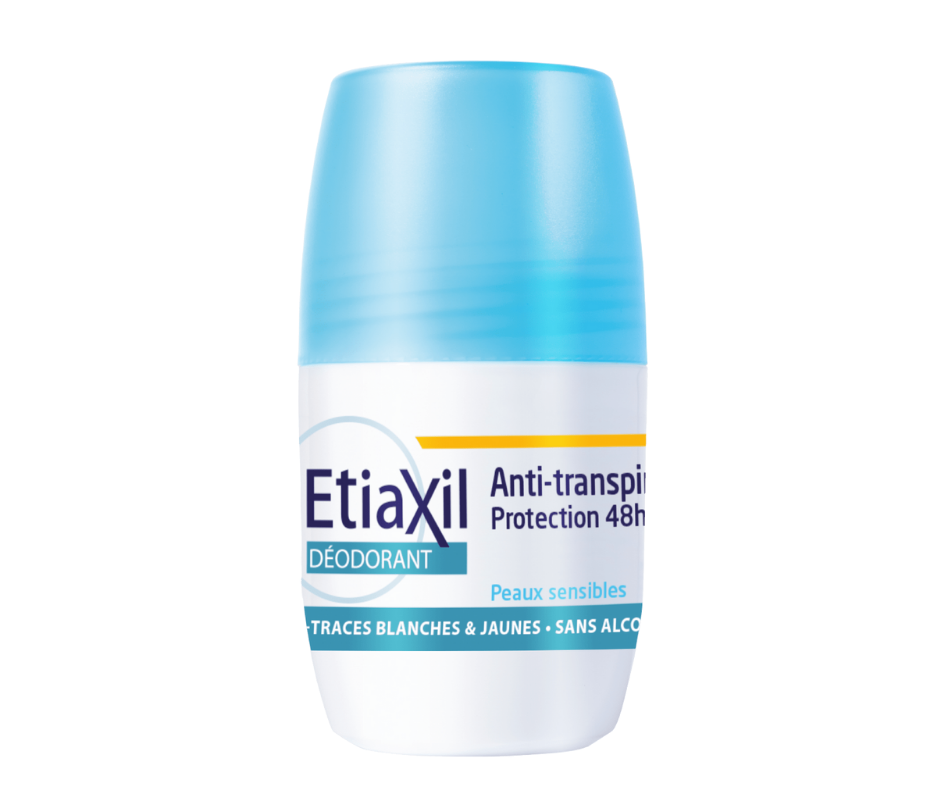 Etiaxil Déodorant Anti-Transpirant Protection 48h Peaux Sensibles 50ml
