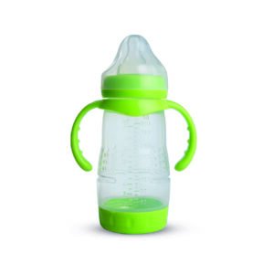 BIBO BIBERON STANDARD 260ML CURVED AVEC BRAS ET DESSIN