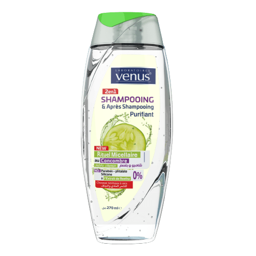 VENUS SHAMP MICELLAIRE CONCOMBRE 270ML