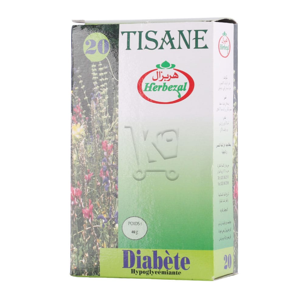 HERBEZAL TISANE DIABETE N*20