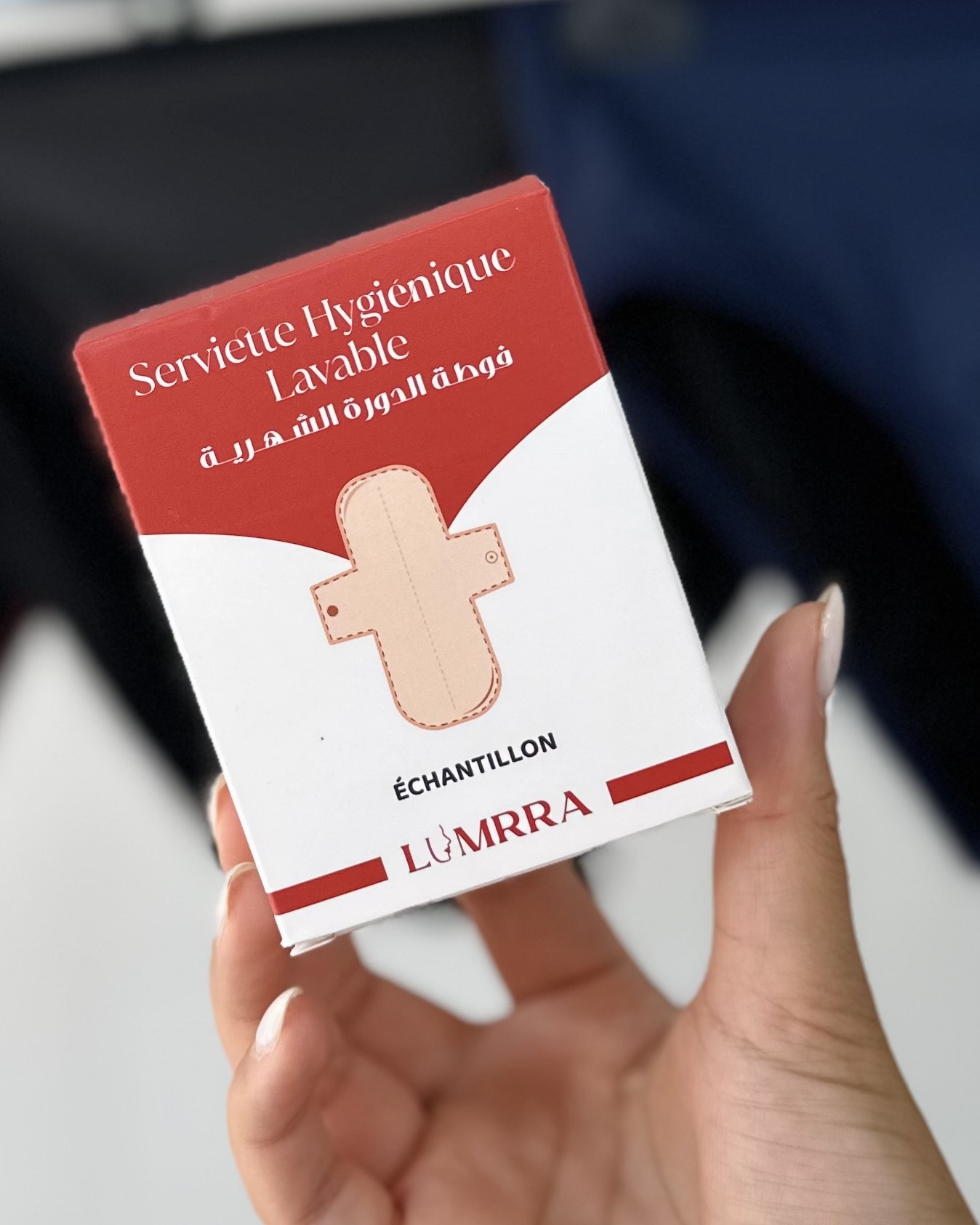 Lumrra Serviettes Hygiéniques Lavables Réutilisables