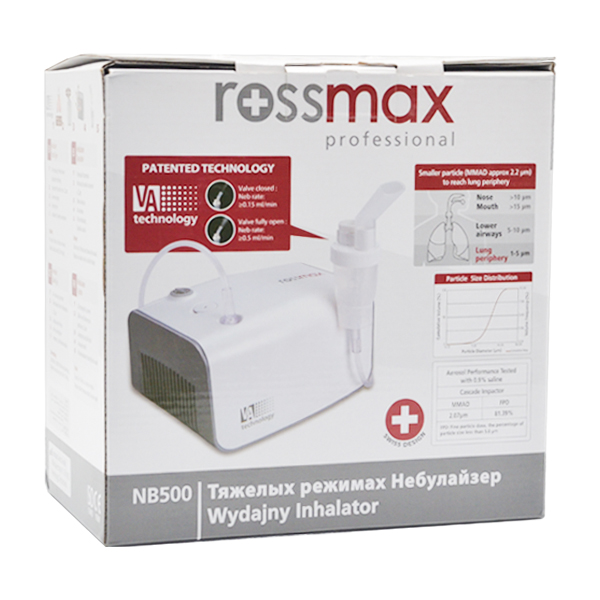 Rossmax NB500 Aerosol Professionnel Enfant Adulte