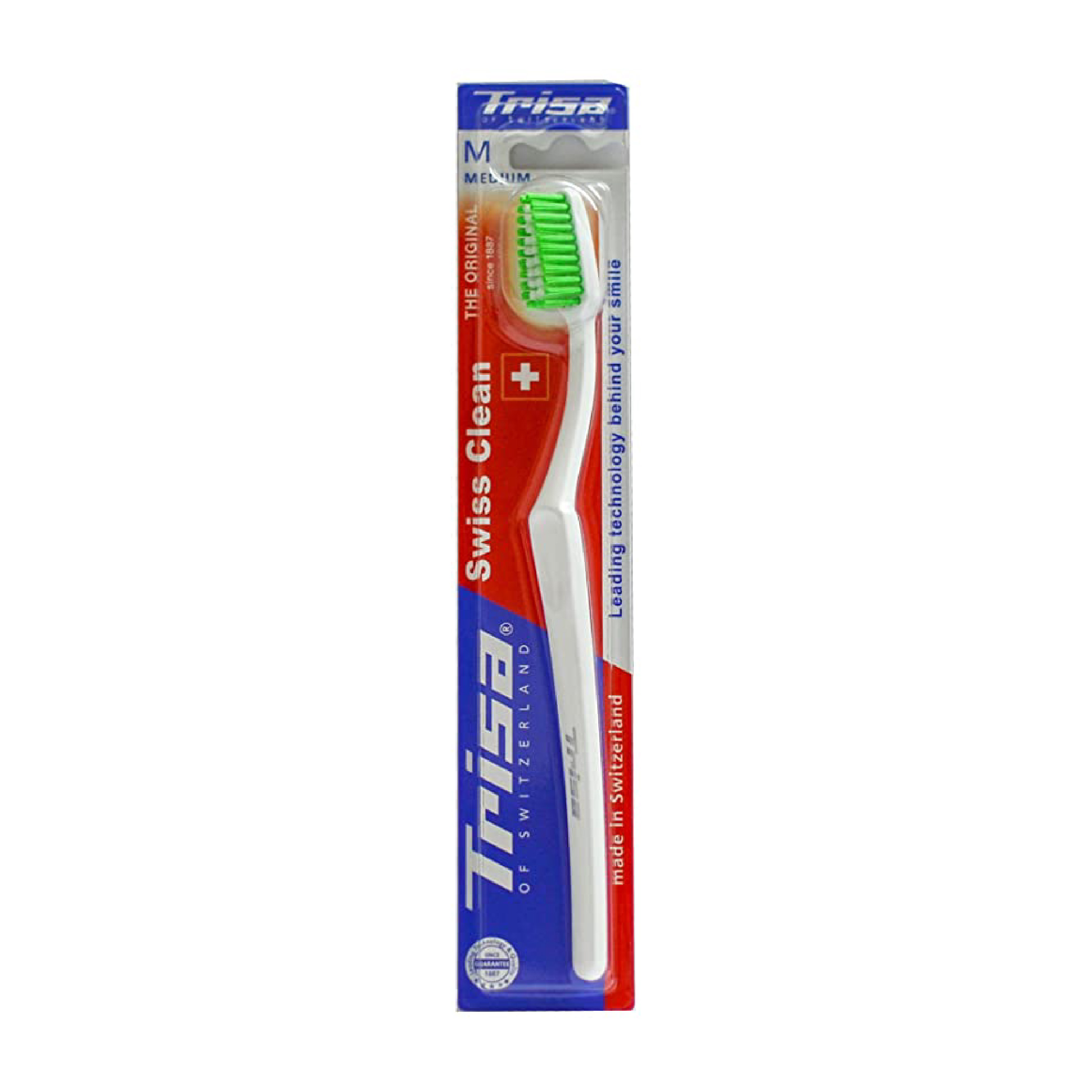 TRISA BROS DENT SWISS CLEAN MEDIUM