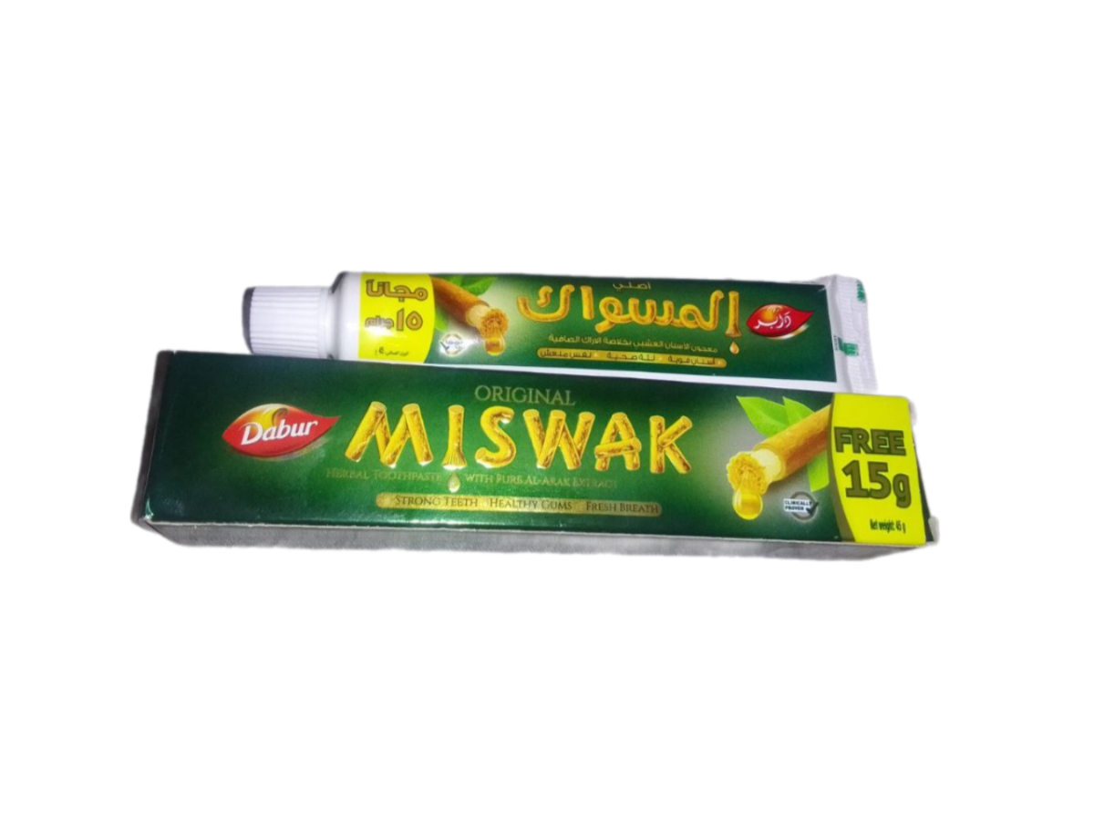 DABUR DENTIFRICE MISWAK 45+15GR