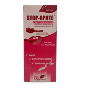 STOP APHTES SOLUTION BUCC JUNIOR 125 ML