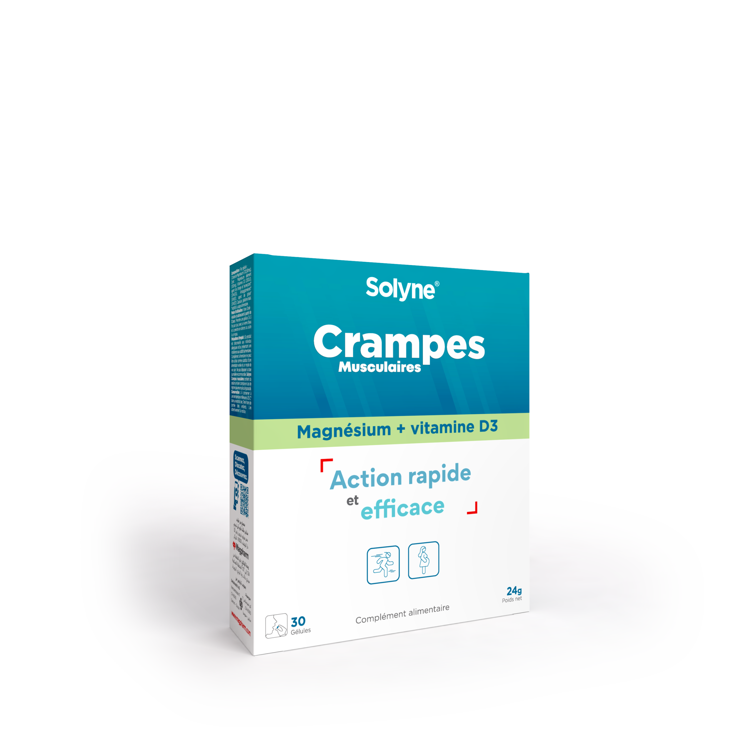 SOLYNE CRAPMES MUSCULAIRES B/30