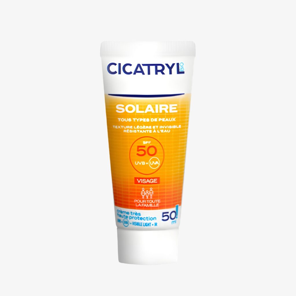 Acm Cicatryl Creme Solaire Visage Spf50+ 50ml