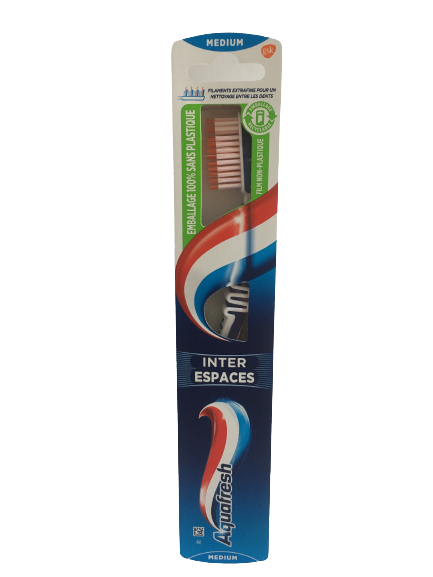 AQUAFRESH B/DENT INTER ESPACE MEDIUM