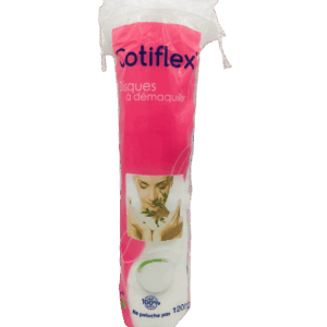 COTIFLEX COTON DISQUES DEMAQUILLANTS B/120