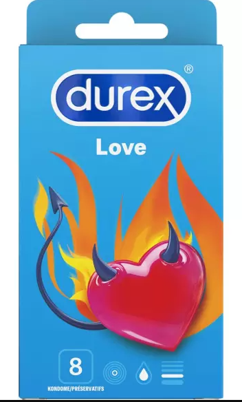 Durex Love (8 préservatifs)